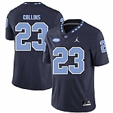 North Carolina Tar Heels 23 David Collins Black College Football Jersey Dzhi,baseball caps,new era cap wholesale,wholesale hats